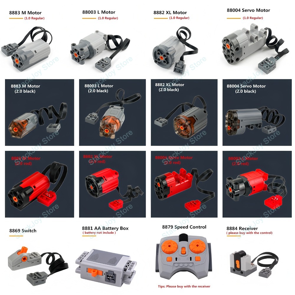 Lego Set Technic - Kit de construcción de funciones de
