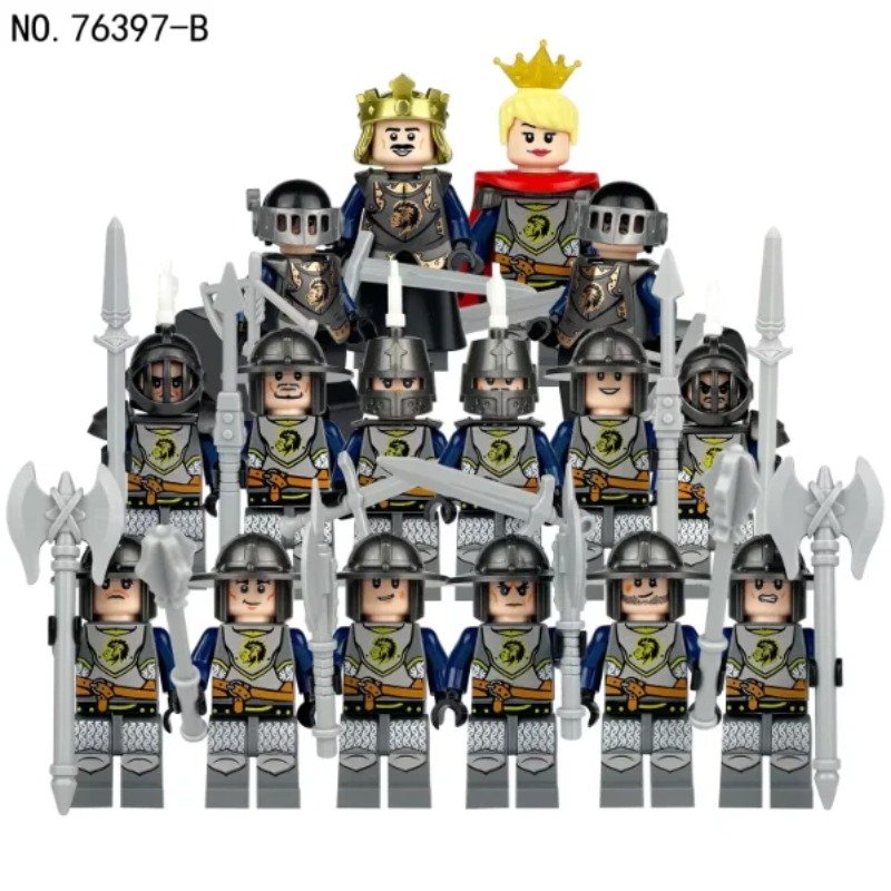 12 piezas de caballeros mediev - Lego Set Technic reseña y precio