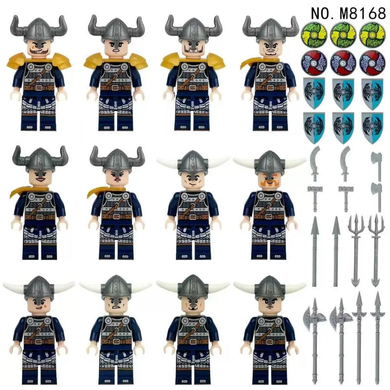 12 piezas de caballeros mediev - Lego Set Technic reseña y precio