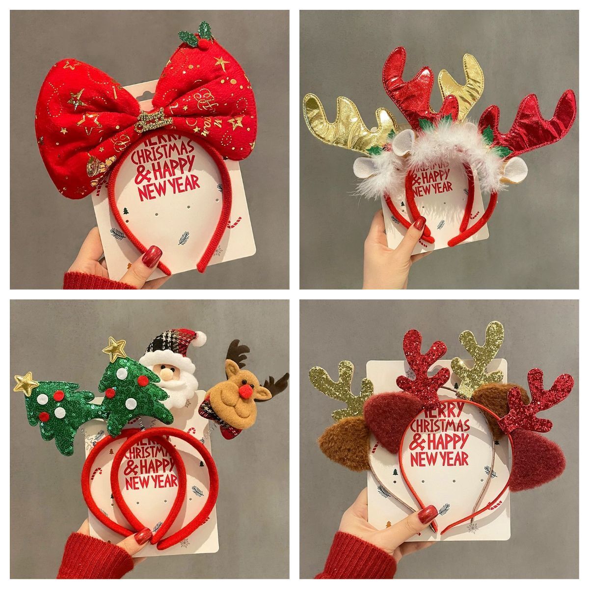 1-10 unidades de diademas navi - Reindeer Antlers Headband reseña y precio