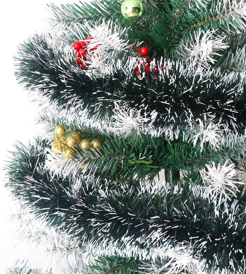 Guirnalda de Navidad Reutiliza - Tinsel Garland Decoration reseña y precio