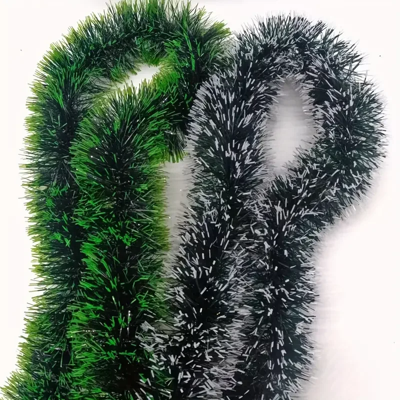 Guirnalda de oropel verde de N - Tinsel Garland Decoration reseña y precio