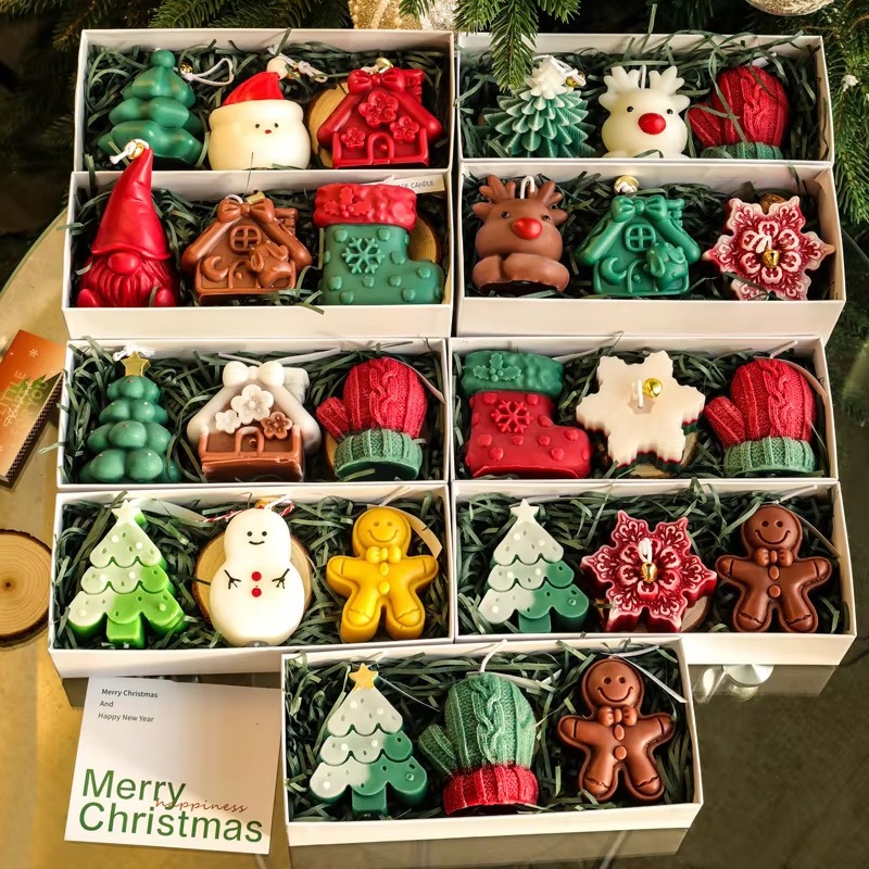 Juego de 3 Velas Aromáticas Na - Holiday Candle Set reseña y precio