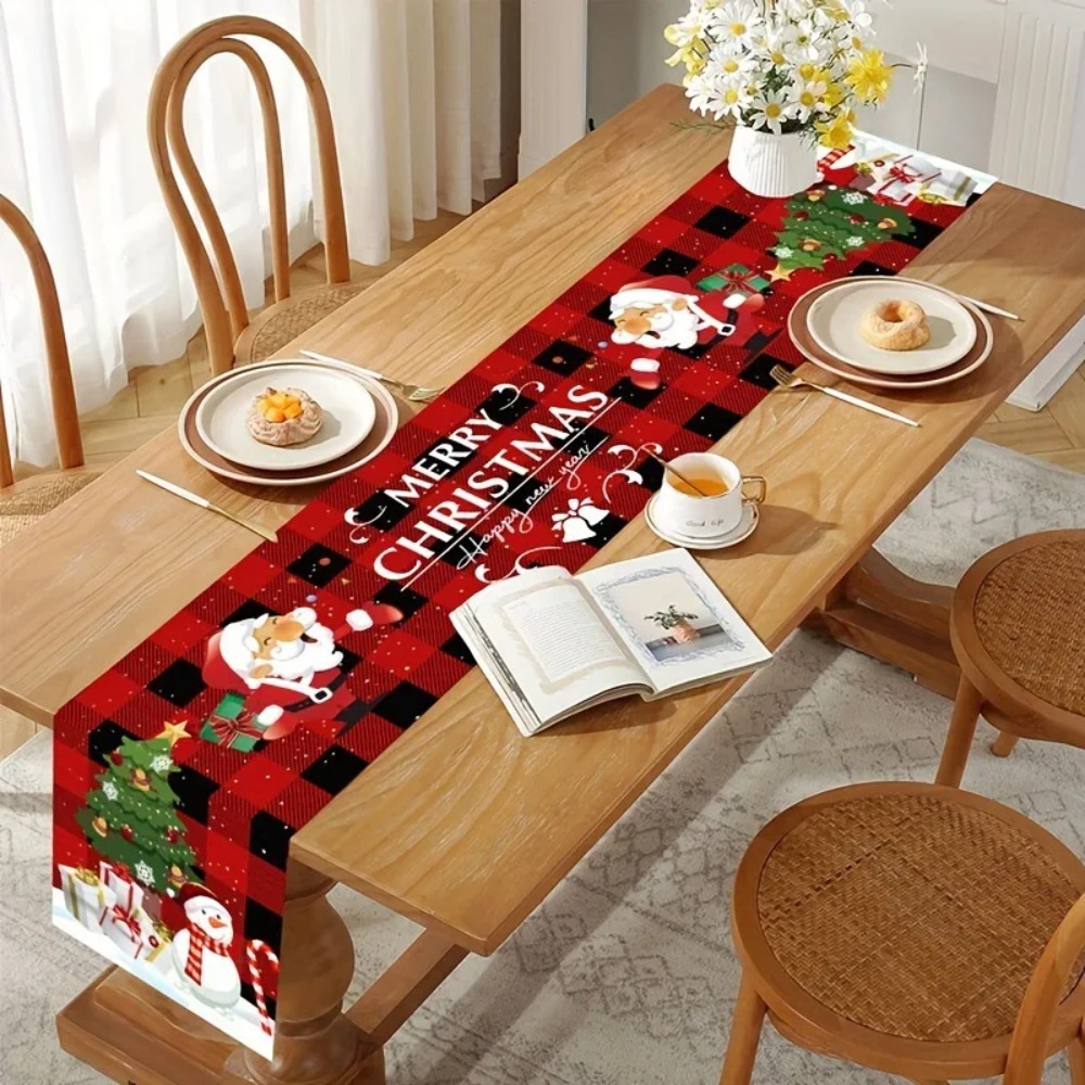 Camino de Mesa Navideño con Di - Christmas Table Runner reseña y precio