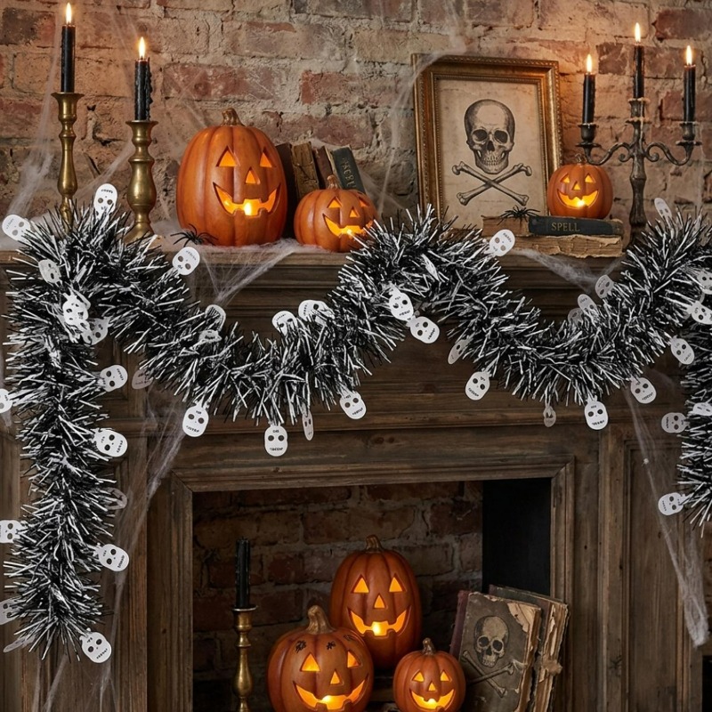 Guirnalda Decorativa de Oropel - Tinsel Garland Decoration reseña y precio