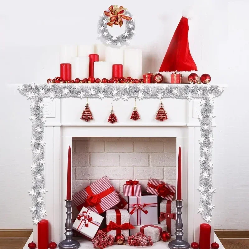 Guirnalda navideña de 10M con  - Tinsel Garland Decoration reseña y precio