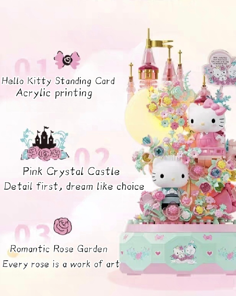 Caja Musical de Sanrio Hello K - Lego Set Technic reseña y precio